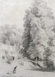 New College Garten, 1821